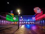 La Plaza Alta de Badajoz ofrecer&aacute; un espect&aacute;culo de luces y villancicos sonido durante la Navidad
