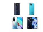 El POCO X3 Pro, el Samsung Galaxy M12, el Redmi 10 y el Realme 8