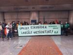 ELA exige al Gobierno Vasco que respete el derecho de huelga de 5.000 trabajadoras de las residencias de Bizkaia