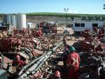Fracturación hidráulica ('fracking') en Dakota del Norte, EE UU, en una imagen de archivo.