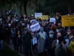 Se disuelve la manifestación en Canet de Mar (Barcelona) contra el 25% de castellano