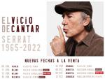 Serrat ofrecerá el 12 de junio un segundo concierto en el Palacio Euskalduna de Bilbao