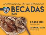 El Campeonato de Extremadura de Becadas se celebrará en enero con una doble prueba puntuable en Salvaleón y Cilleros