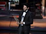 El actor Miguel Ángel Muñoz recibe el Premio Forqué al Mejor Largometraje Documental por su cinta '100 días con la Tata'.