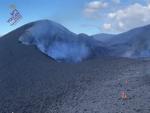 El  volcán de La palma, en un vídeo de Involcán.