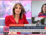 Paz Padilla charla con Ana Terradillos en 'El programa de Ana Rosa'.