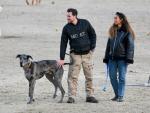El cantante Leona Lewis y su marido Dennis Jauch han disfrutado de un paseo junto a su perro en Los &Aacute;ngeles.
