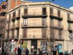 Edificio que pronto ser&aacute; derribado en el Clot, Barcelona.