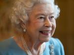 Isabel II tras una recepci&oacute;n en Sandringham para celebrar el inicio del jubileo. La reina ha cumplido 70 a&ntilde;os en el trono de Inglaterra.