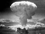 Nube de hongo producida por la bomba de Nagasaki.