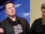 Elon Musk y Ramzán Kadýrov.