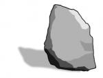 Etherrock, uno de los NFT de una roca que se est&aacute;n haciendo populares.