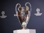 El trofeo de la Champions League, en el sorteo.