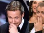 Im&aacute;genes de Ryan Gosling y Mel Gibson en el meme de los Oscar 2022.