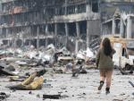 Joven de Kiev saca im&aacute;genes de los bombardeos rusos