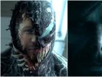 Tom Hardy como Venom y Jared Leto como Morbius.