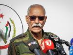 El l&iacute;der del Frente Polisario, Brahim Ghali.