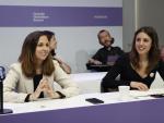 Las n&uacute;meros uno y dos de Podemos, Ione Belarra e Irene Montero.