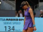 Paula Badosa durante el Mutua Madrid Open.