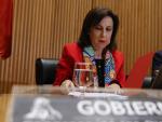 La ministra de Defensa, Margarita Robles, en su
