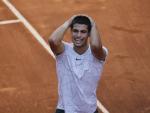 Carlos Alcaraz, en el Mutua Madrid Open