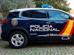 Un coche de la Polic&iacute;a Nacional.
