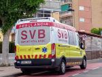 Foto de archivo de ambulancia de Soporte Vital B&aacute;sico.