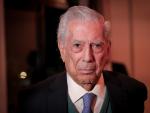 El escritor Mario Vargas Llosa, en Montevideo, Uruguay.