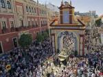Procesi&oacute;n del Corpus Christi en Sevilla.