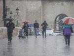 Lluvia en Valencia, el 3 de mayo de 2022.