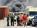 Una enorme explosi&oacute;n en una planta de biodi&eacute;sel de Calahorra deja dos muertos y 250 ni&ntilde;os evacuados.