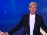 Ellen DeGeneres, durante su m&oacute;nologo en el &uacute;ltimo programa de 'The Ellen DeGeneres Show'.
