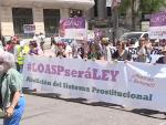 7.000 feministas reclaman una ley para la abolición de la prostitución en Madrid.