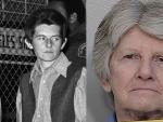 Patricia Krenwinkel, a la izquierda en su detenci&oacute;n en 1969 y a la derecha en una imagen reciente.