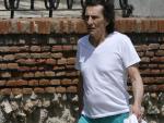 Ronnie Wood pasea por el Parque del Retiro, a 29 de mayo de 2022, en Madrid (Espa&ntilde;a).