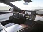 Puesto de conducci&oacute;n del Tesla Model S 2021.
