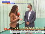 Los alcaldes de Don Benito y Villanueva de la Serena en 'Espejo p&uacute;blico'.