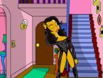 Chanel Terrero convertida en un personaje de 'Los Simpsons'