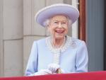 La reina Isabel II en el saludo para dar comienzo el Jubileo de Platino.