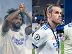 Marcelo, Bale e Isco, con el Real Madrid