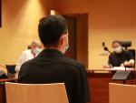 El acusado de abuso sexual durante el juicio en la Audiencia de Girona.