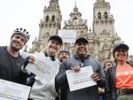 Ronaldo Nazario cumple su promesa de realizar El Camino de Santiago.
