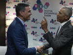 Pedro S&aacute;nchez y Barack Obama se encuentran en el evento DES 2022 de M&aacute;laga.