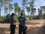 Sucesos.- La Guardia Civil rescata a una persona que se hab&iacute;a perdido en una zona de barrancos en Millares