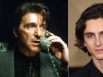 Al Pacino y Timoth&eacute;e Chalamet