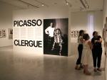 Exposici&oacute;n fotogr&aacute;fica 'Picasso-Clergue' en el Museu Picasso de Barcelona.