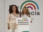 La candidata de Por Andaluc&iacute;a, Inma Nieto, junto a Yolanda D&iacute;az.