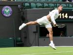Carlos Alcaraz, en Wimbledon.