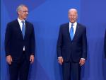 Biden llega a la cumbre de la OTAN y es recibido por S&aacute;nchez y Stoltenberg