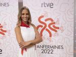 Ana Prada, presentadora de los Sanfermines 2022.
